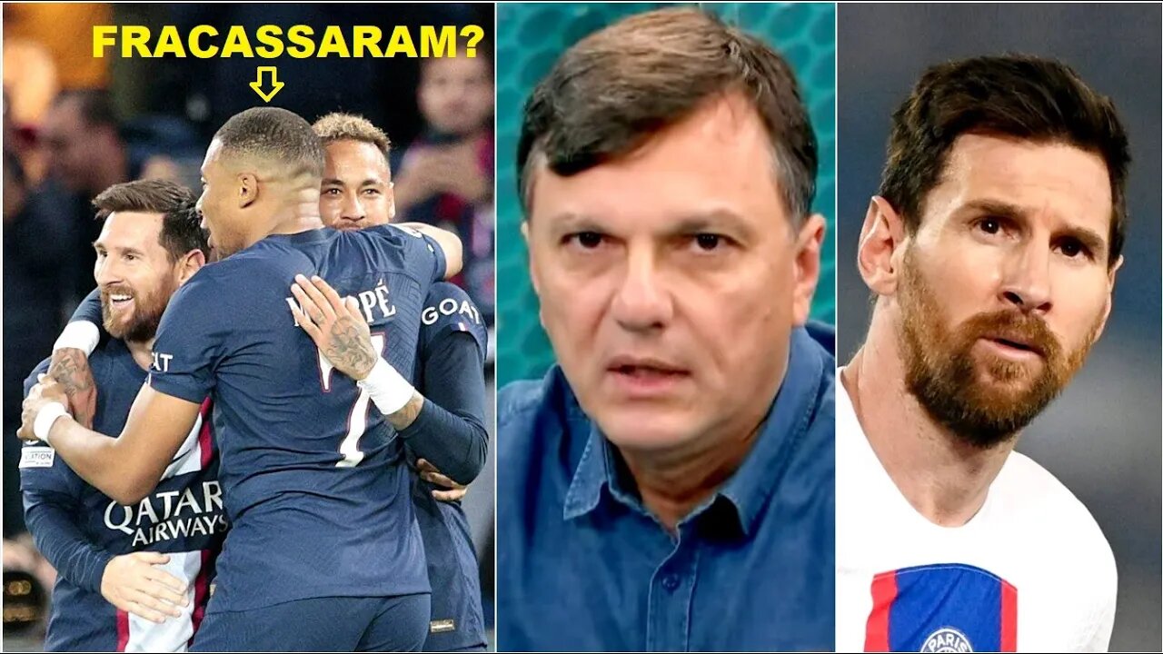 MESSI SAIU DO PSG! "Cara, o que EU IMAGINO é que agora ELE VAI..." VEJA o que Mauro Cezar PROJETOU!