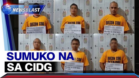 6 dating pulis na dawit sa pagkamatay ng isang binatilyo sa Navotas City, sumuko na sa CIDG