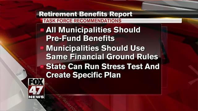 Snyder task force: Municipalities must prefund retiree care