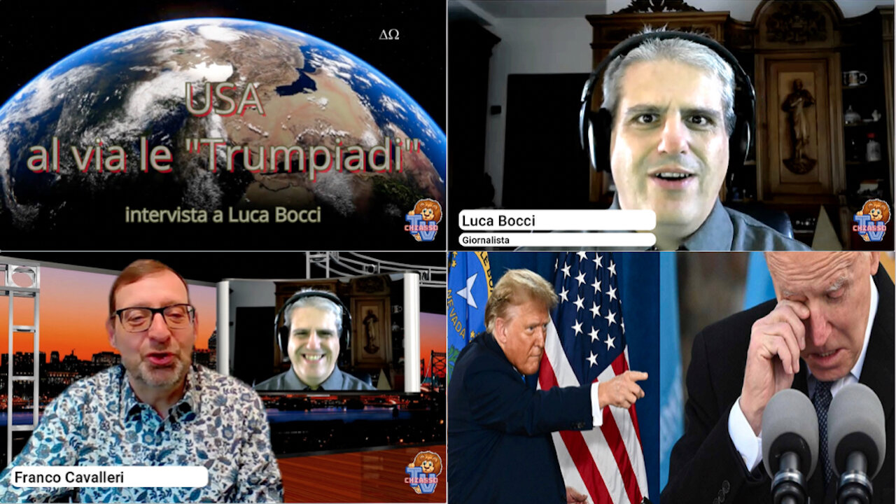 Le TRUMPIADI al via! - intervista a Luca Bocci