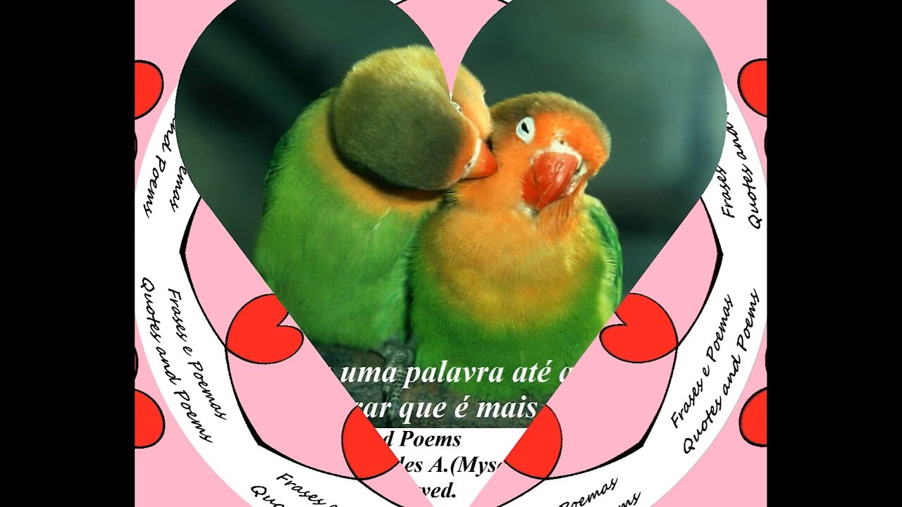 O amor é apenas uma palavra até que alguém aparece...[Frases e Poemas]