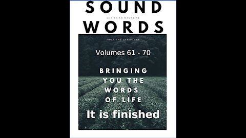 Sound Words, It is Finished