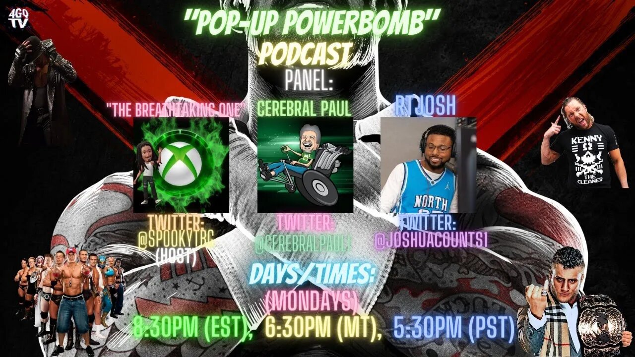 The Pop-Up Powerbomb Podcast Ep. 7 | Wrestling talk