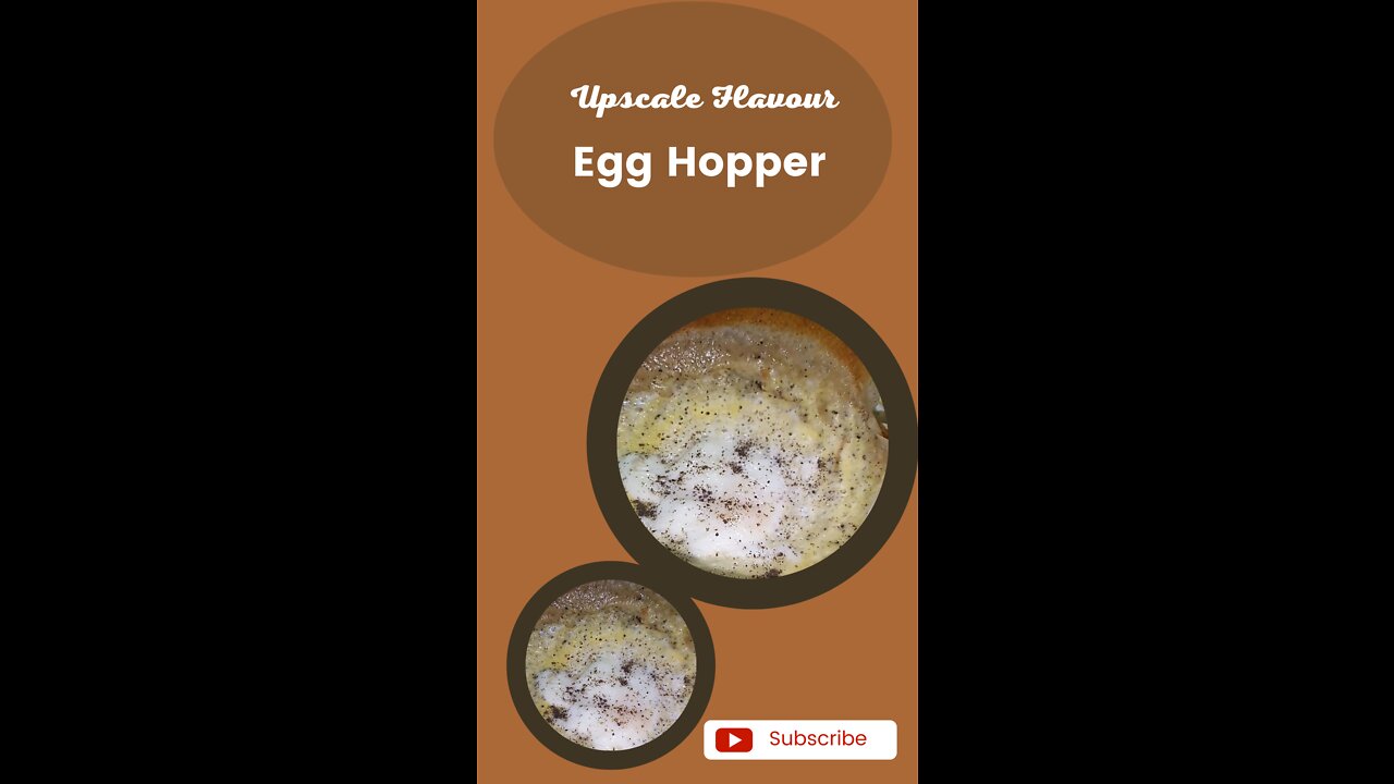 Sri Lankan Egg Hopper