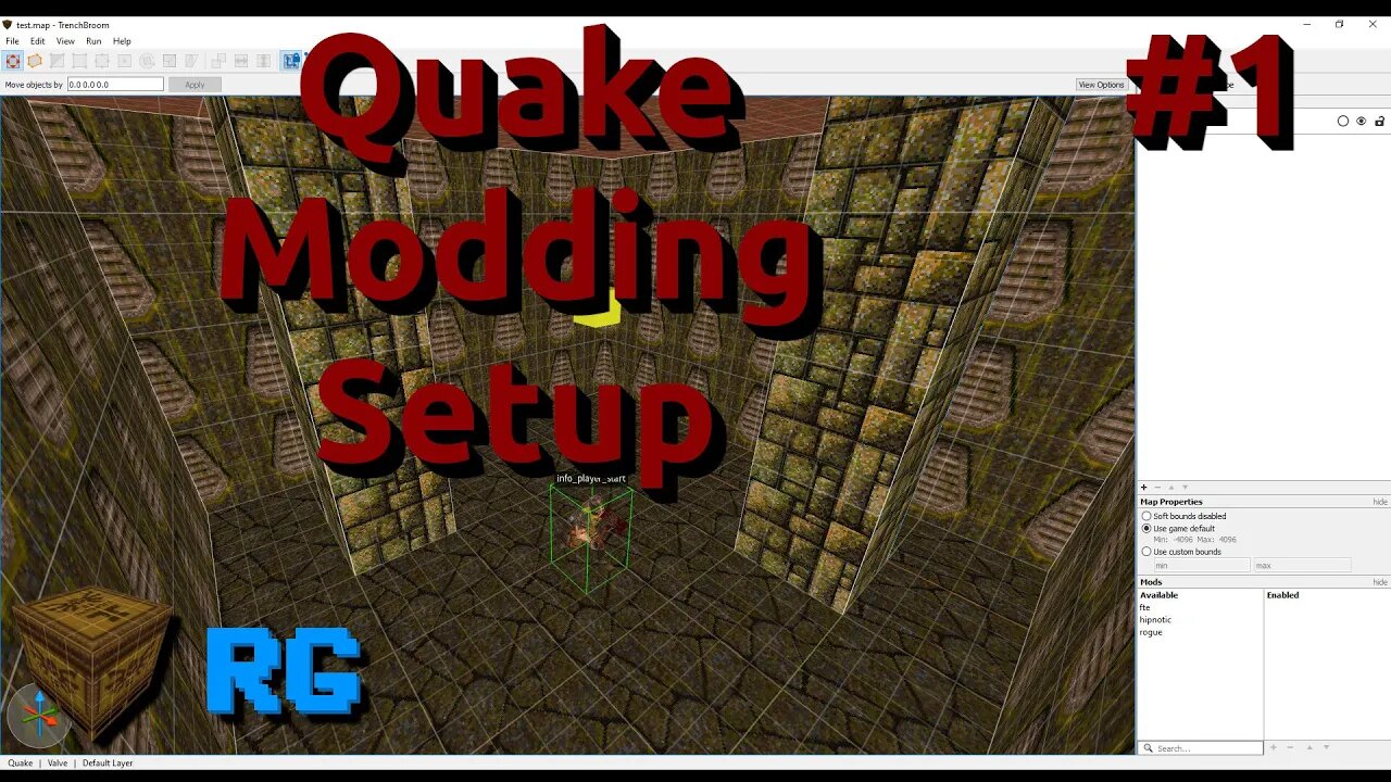 Quake Modding - FTEQW - TrenchBroom - #1 Setup