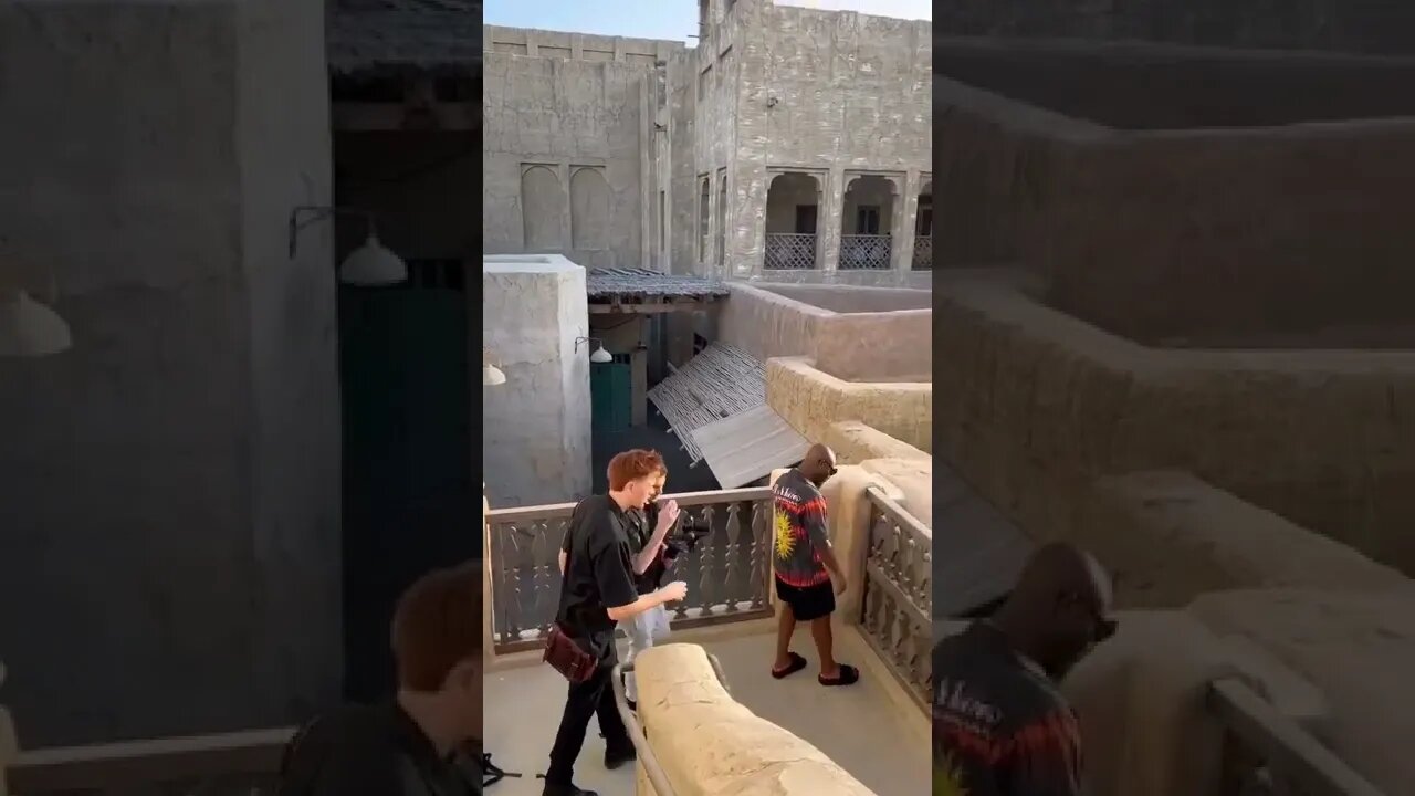 darkovibes links up with kingpromise and small_god in Dubai 🇦🇪 🇬🇭