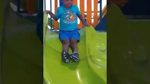 TJ Down the Slide