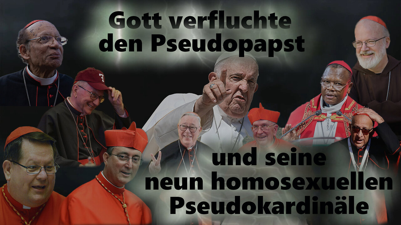 BKP: Gott verfluchte den Pseudopapst und seine neun homosexuellen Pseudokardinäle