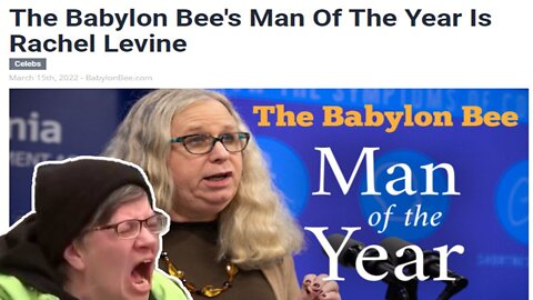 Babylon Bee BANNED by Twitter for naming Richard "Rachel" Levine Man of the Year!