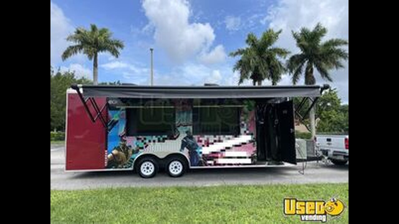 2021 - 24' Mobile Video Game Trailer | Mobile Entertainment Unit for Sale in Florida