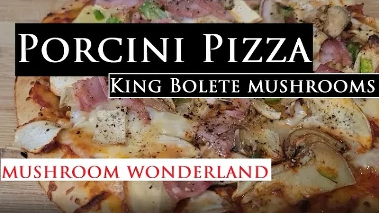 Porcini Pizza: Cooking with Porcini Boletus Edulis