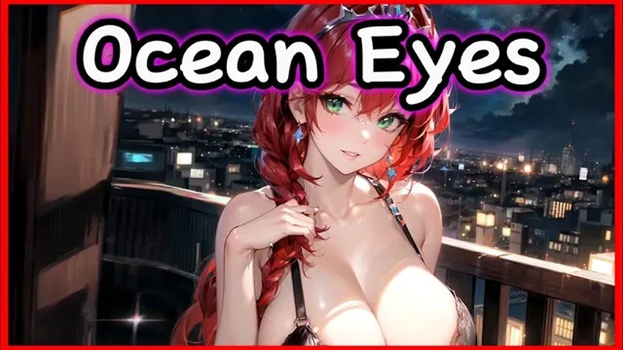 Nightcore - Ocean Eyes (Lyrics) Billie Eilish (EDM Remix) | Sped Up | No Copyright Music