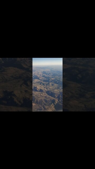 Colorado mountains from 30,000 feet #shorts video. Beautiful!!