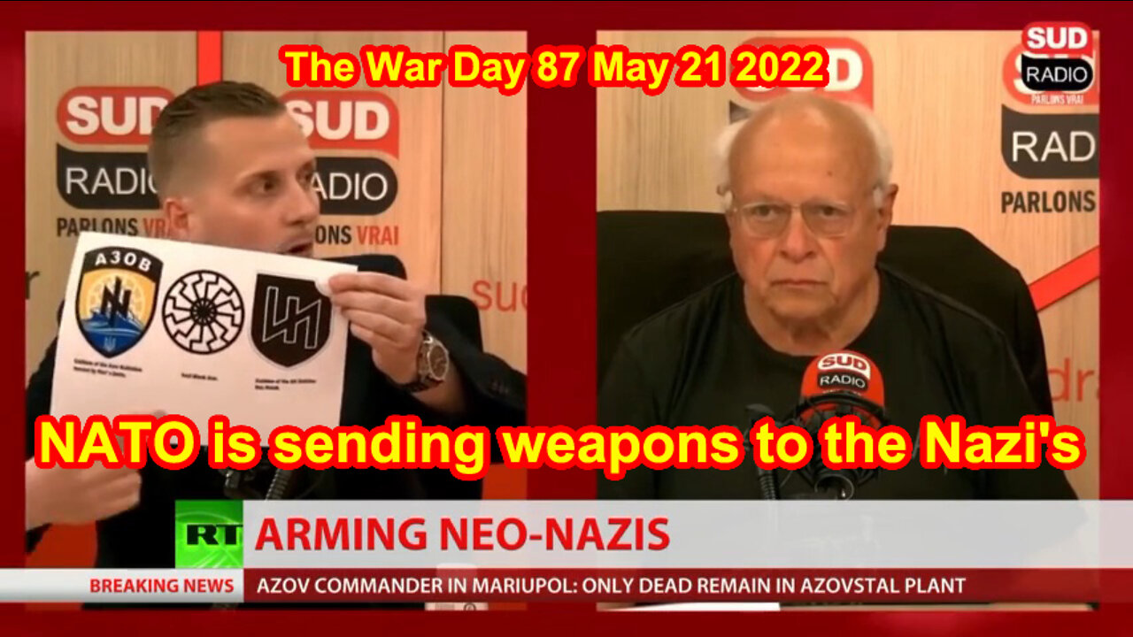 NATO is sending weapons to the Nazi's