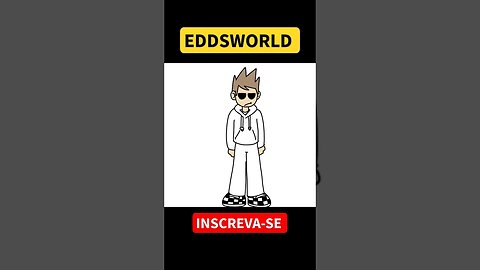 COMO DESENHAR TOM DE EDDSWORLD #shorts #eddsworld #tom