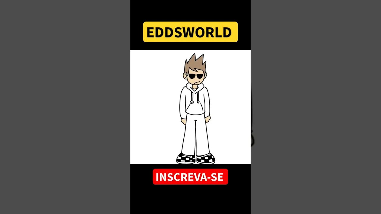 COMO DESENHAR TOM DE EDDSWORLD #shorts #eddsworld #tom