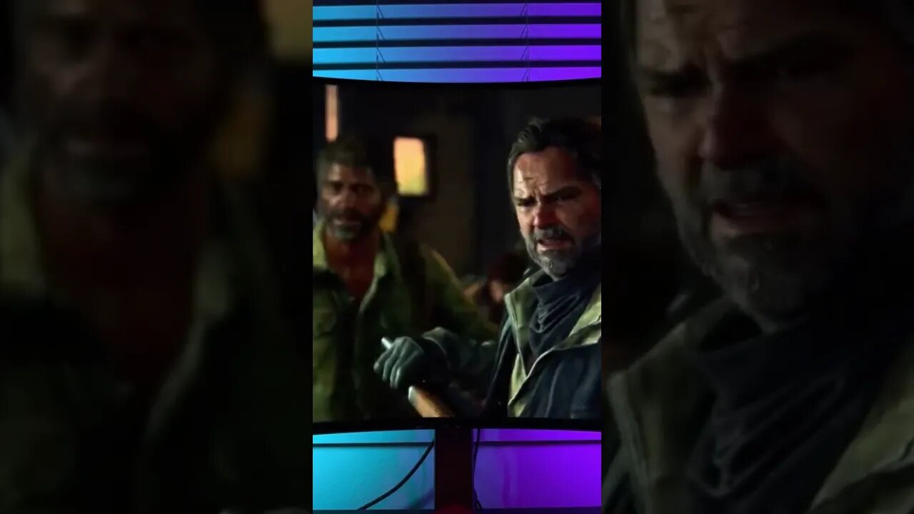 The Last of Us (PC) on a LG45GR95QE! See link for full video #gamingsetup #gaming #thelastofus