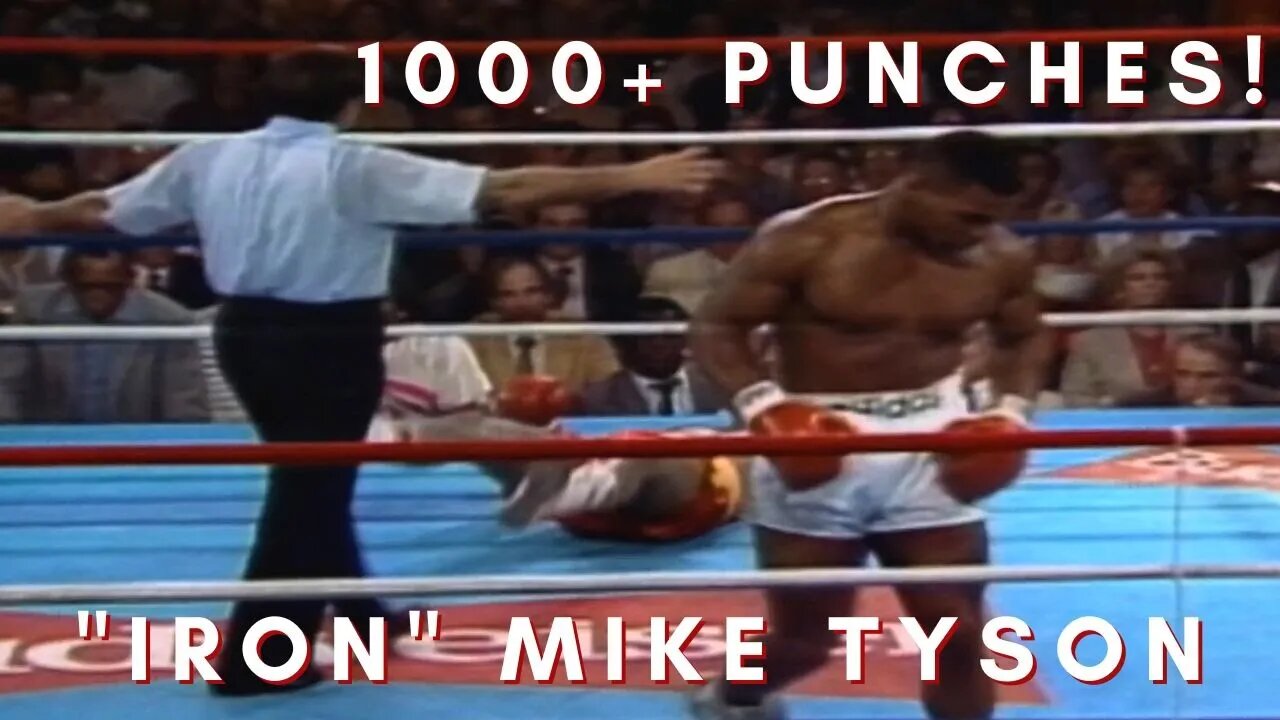 Mike Tyson - 1000 Punches Before Brutal Knockout