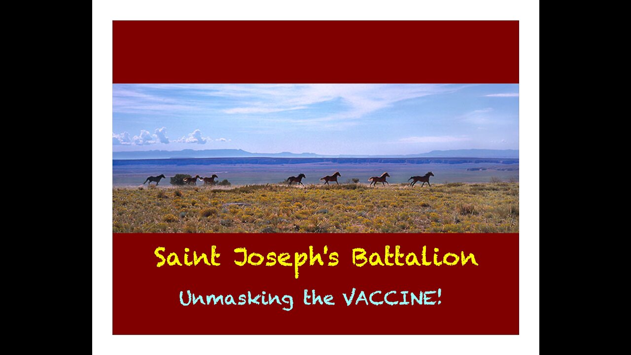 Saint Joseph's Battalion ~ Unmasking the V•A•C•C•I•N•E