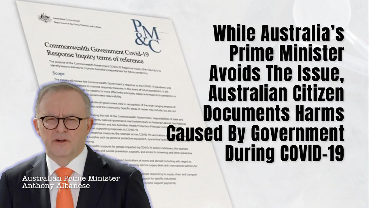 While PM Avoids The Issue, Australian Citizen Documents Harms Caused By Government During COVID-19