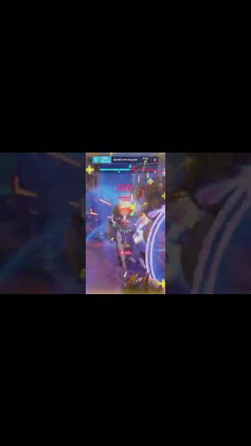 Playing catch with graviton surge Overwatch 2 Zarya comp gameplay