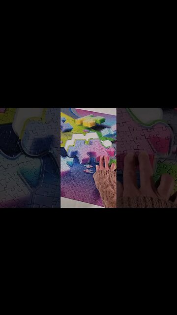 I love this Huge Puzzle piece! #satisfying # #puzzles #shorts