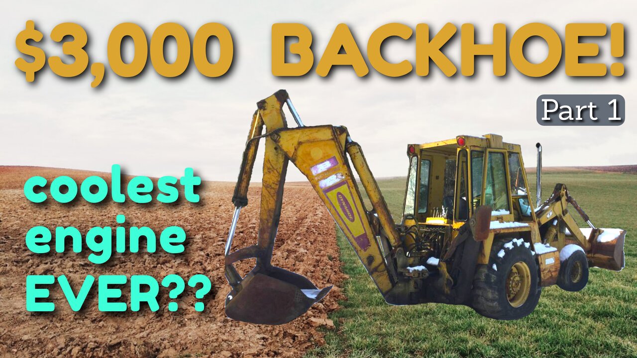 I Bought the Cheapest Backhoe on Craigslist! [Dynahoe 160 Part 1]