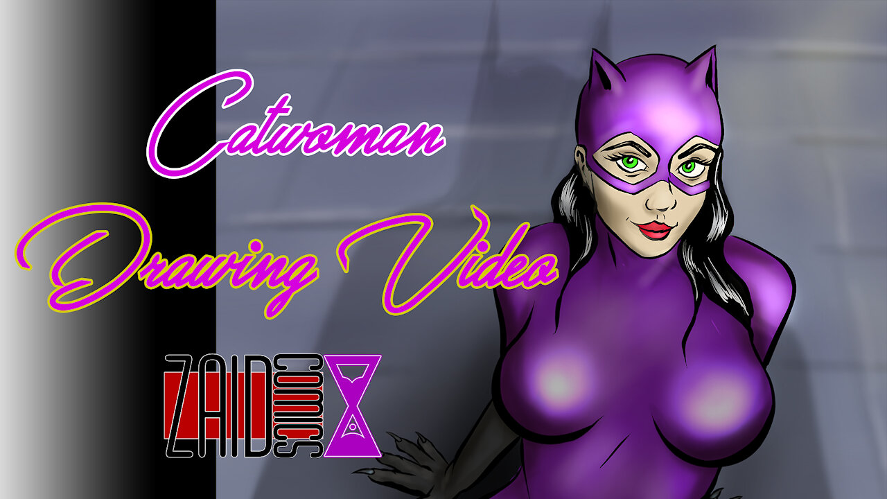 Catwoman - Draw Along