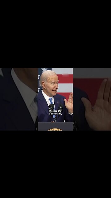 Biden to announce to Billionaires 'You're going to stop paying 3%' tax rate -World-Wire #shorts.