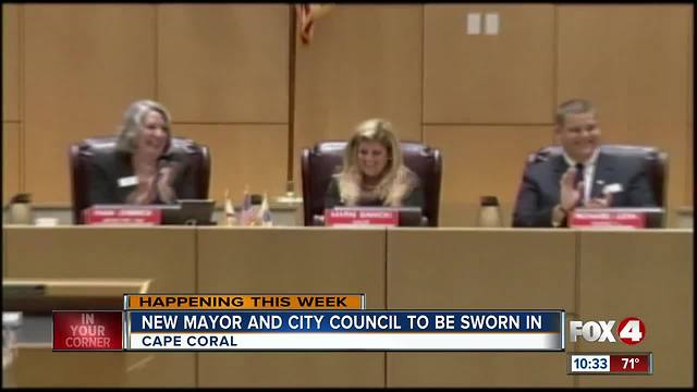 New Mayor and City Council to Be Sworn In