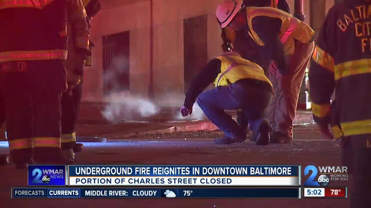 Second underground fire disrupts traffic