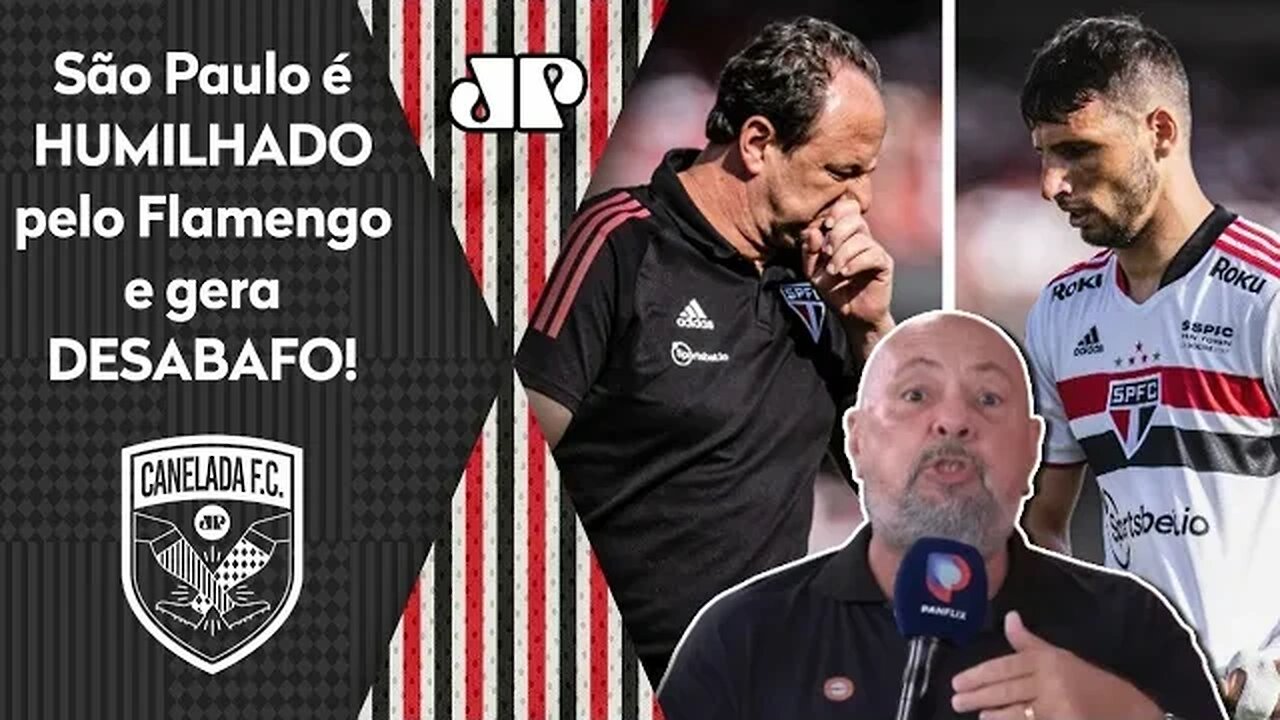 "Foi HUMILHANTE! Esse São Paulo é MEDÍOCRE e PERDEDOR!" 4 a 0 do Flamengo gera DESABAFO!