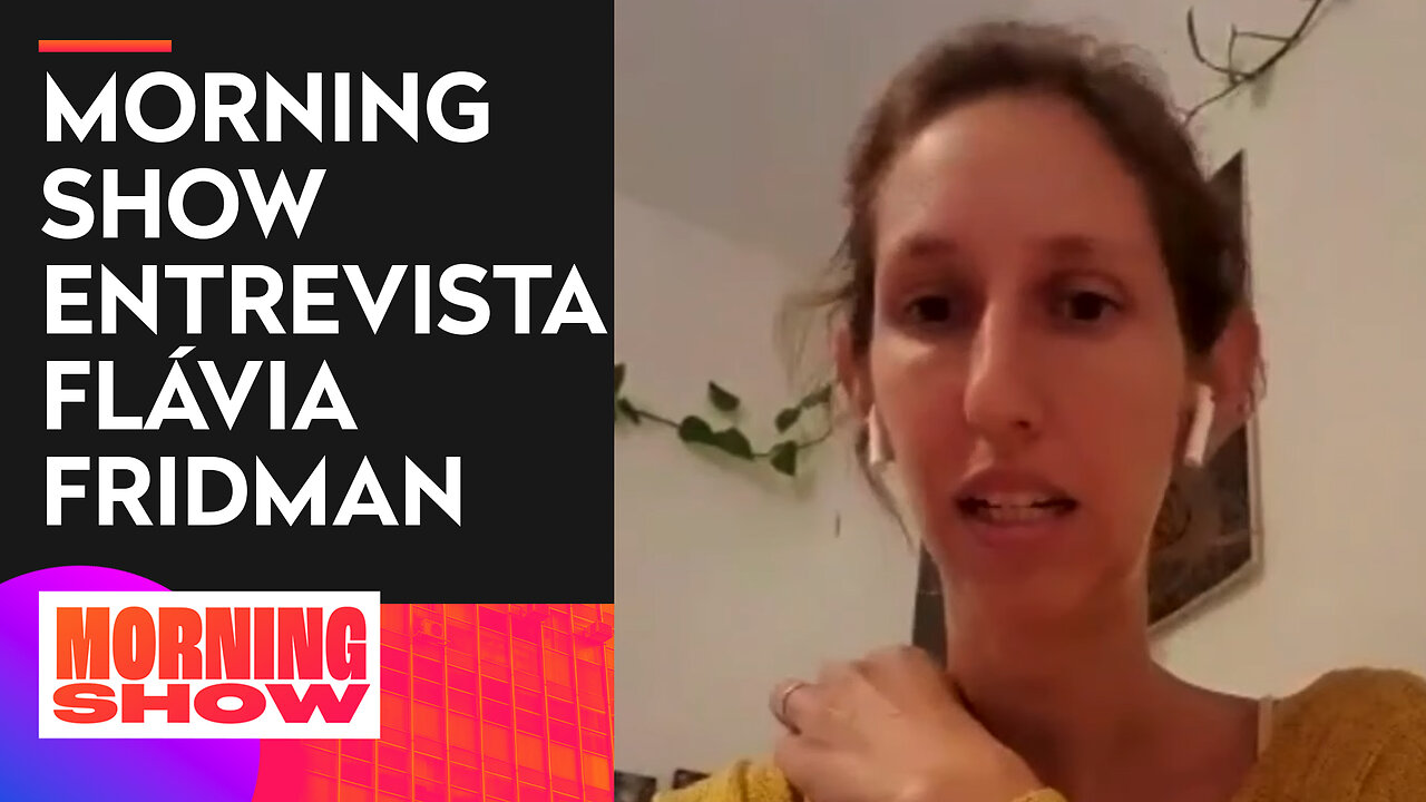 Brasileira é surpreendida com sirene em Jerusalém; assista entrevista