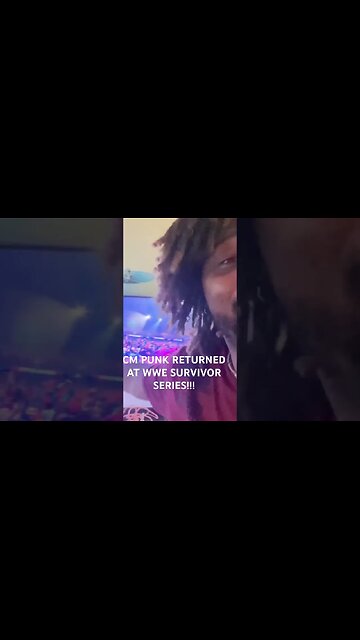 CM PUNK RETURNED AT WWE SURVIVOR SERIES!!! #CMPUNK #WWE #Survivorseries