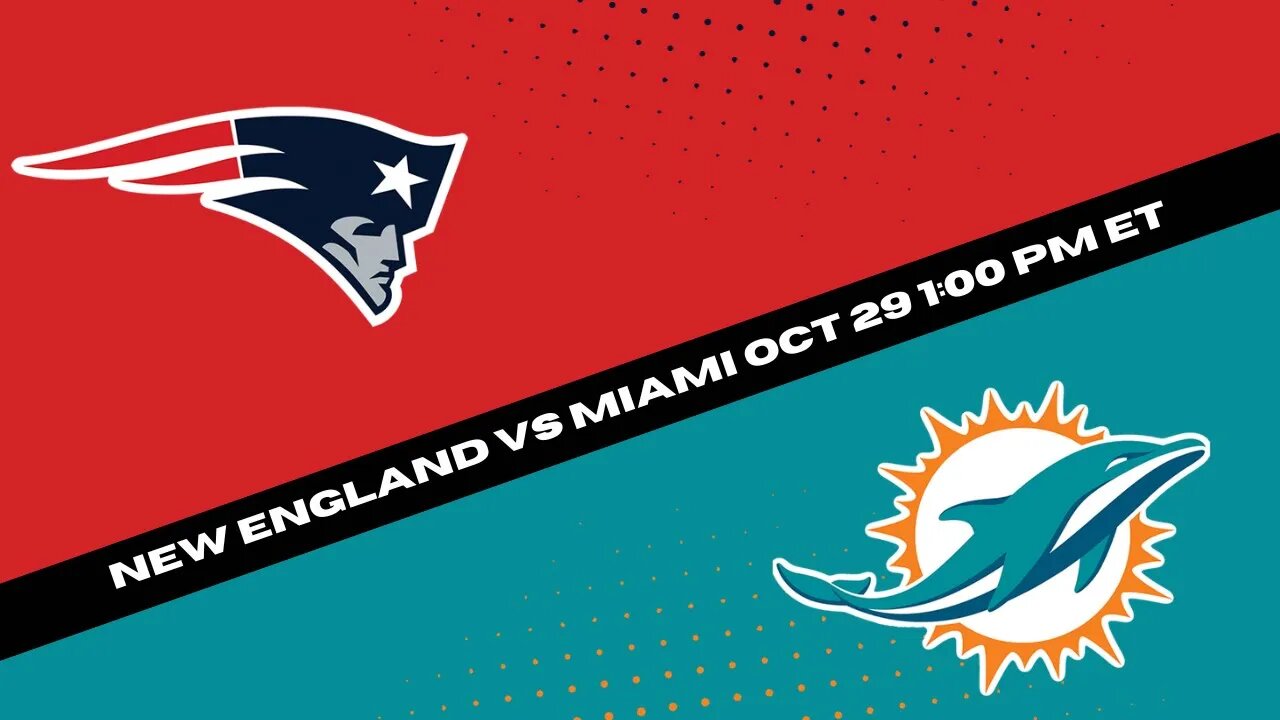 Miami Dolphins vs New England Patriots Prediction and Picks - NFL Picks Week 8