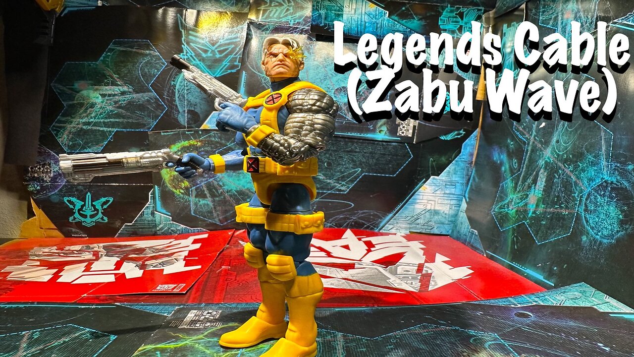 Marvel Legends Cable (Zabu Wave) review! This could've been special!