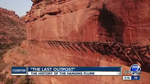 The history of Montrose County's hanging flume