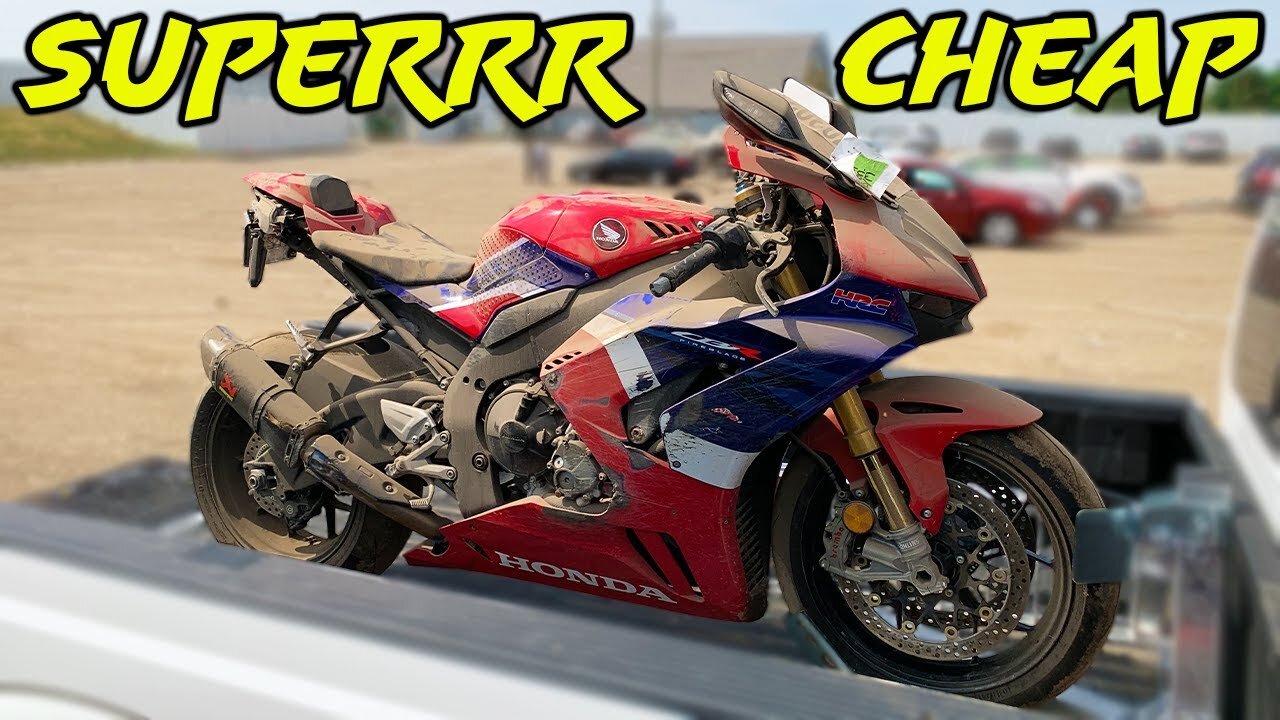 Rebuilding A Wrecked 2021 Honda CBR1000RR-R Fireblade SP!!!!