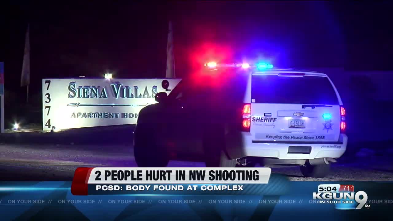 Shooting on northwest side leaves two wounded, discovery of man's body
