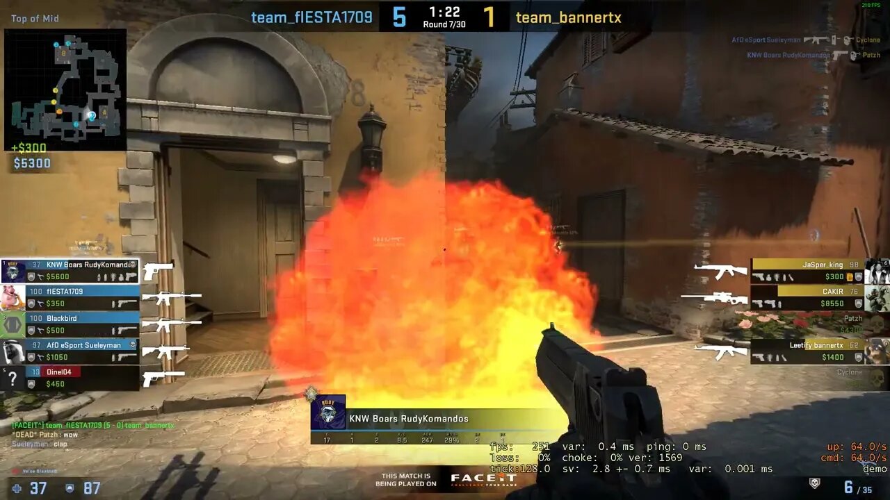 FACEIT cheater XD (bannnn new accounts clowns)
