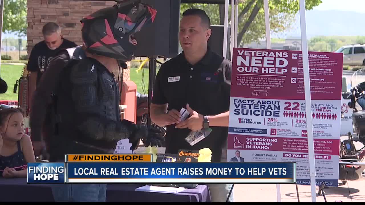 Local real estate agent aims to find hope for veterans by selling homes