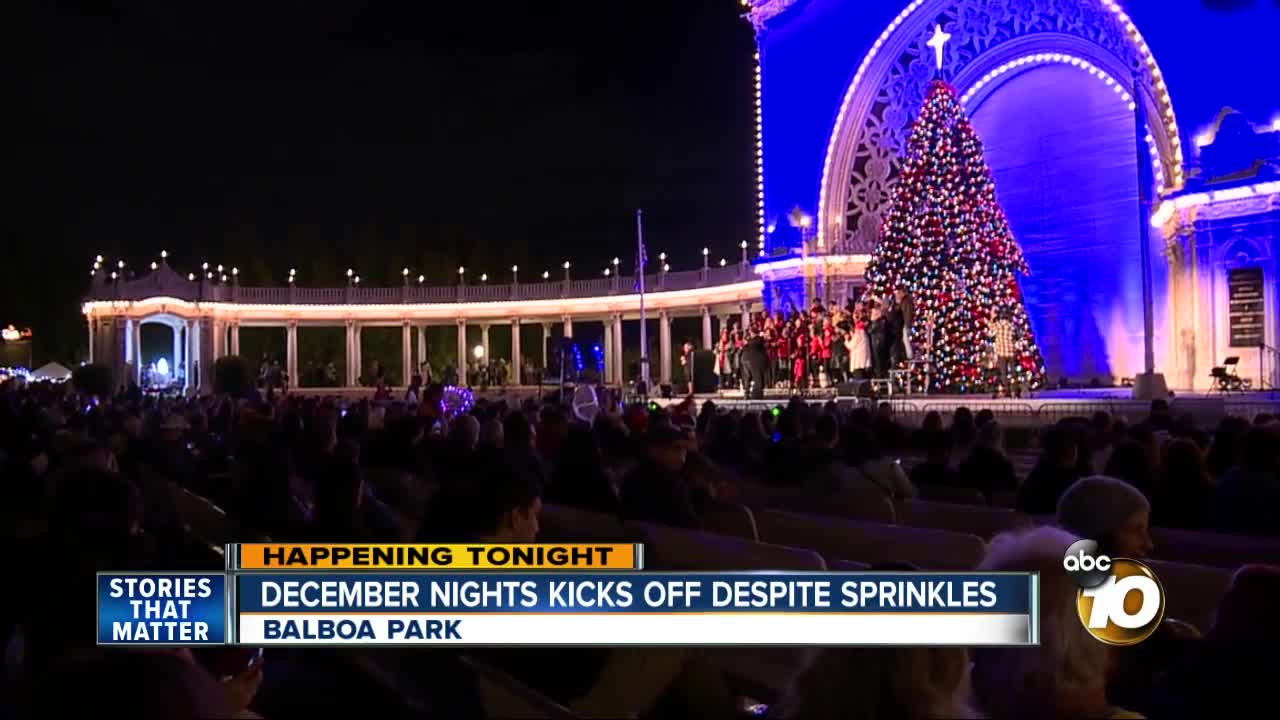 December Nights draws thousands despite rain