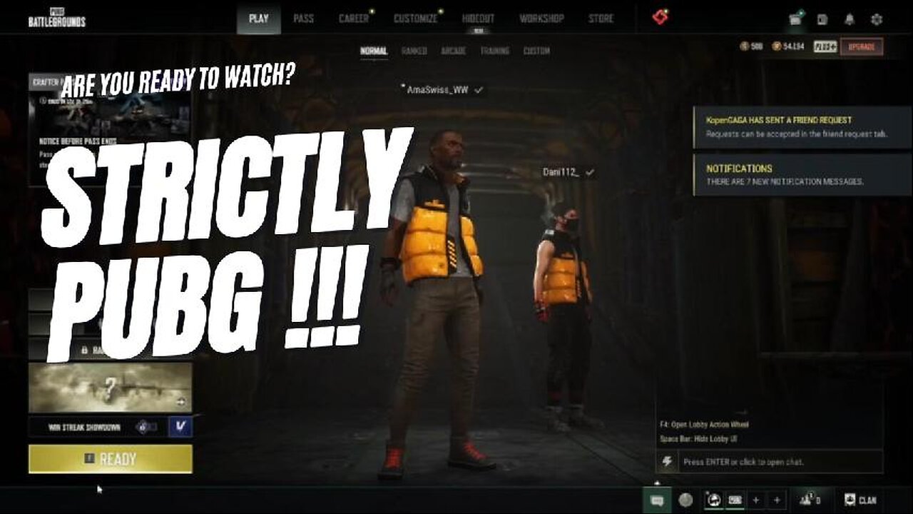 Strictly PUBG !!!