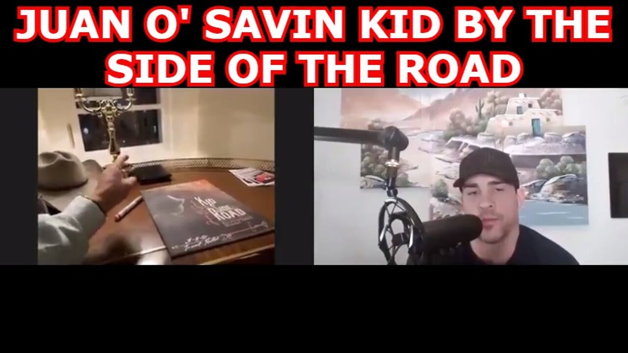 JUAN O' SAVIN KID BY THE SIDE OF THE ROAD WITH DAVID NINO RODRIGUEZ