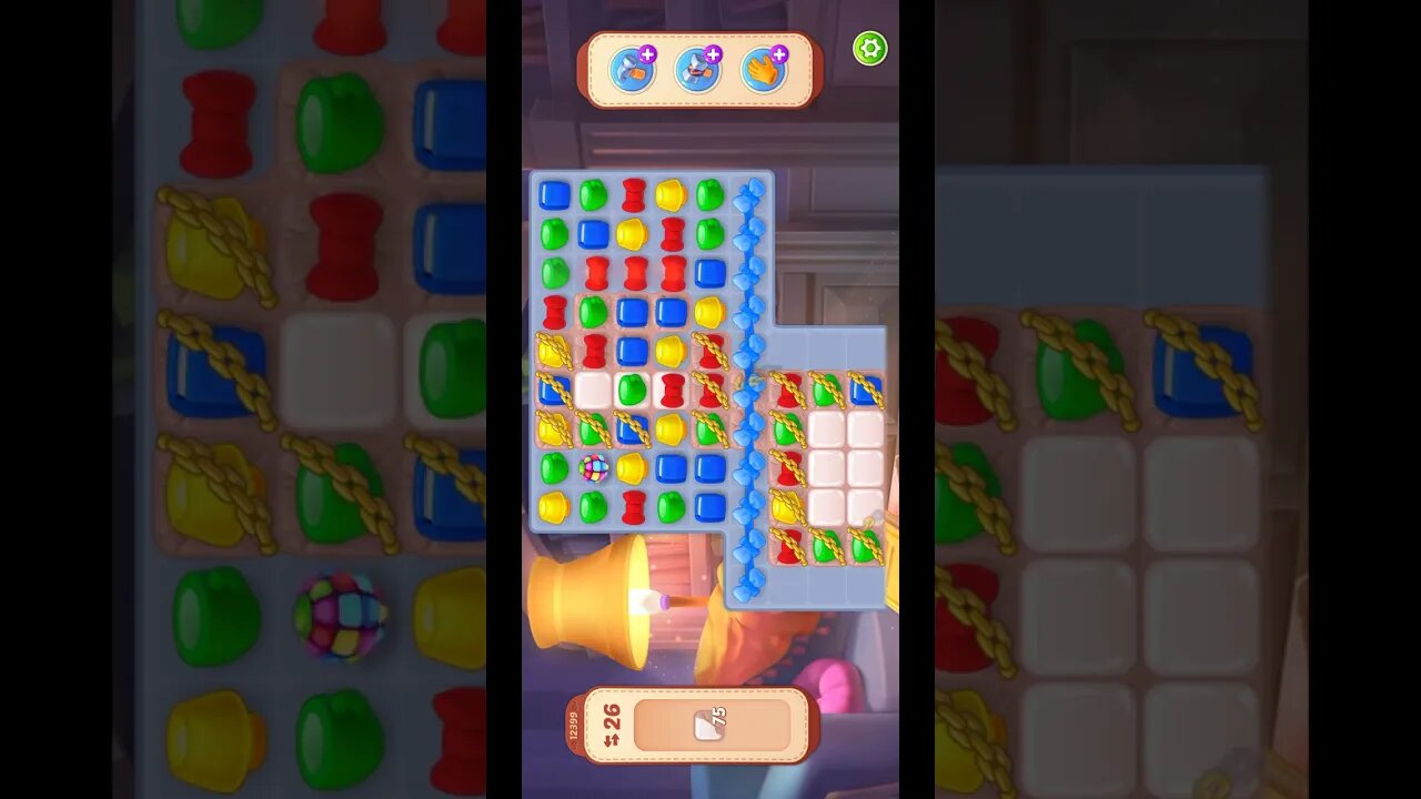 Shorts Playrix Homescapes Gameplay Walkthrough Level 12399-010