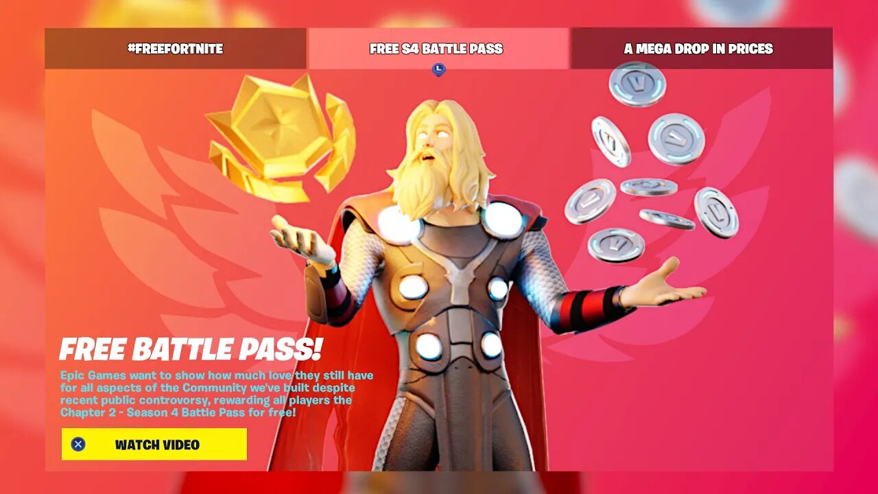 FREE BATTLE PASS for EVERYONE! (SEASON 4)