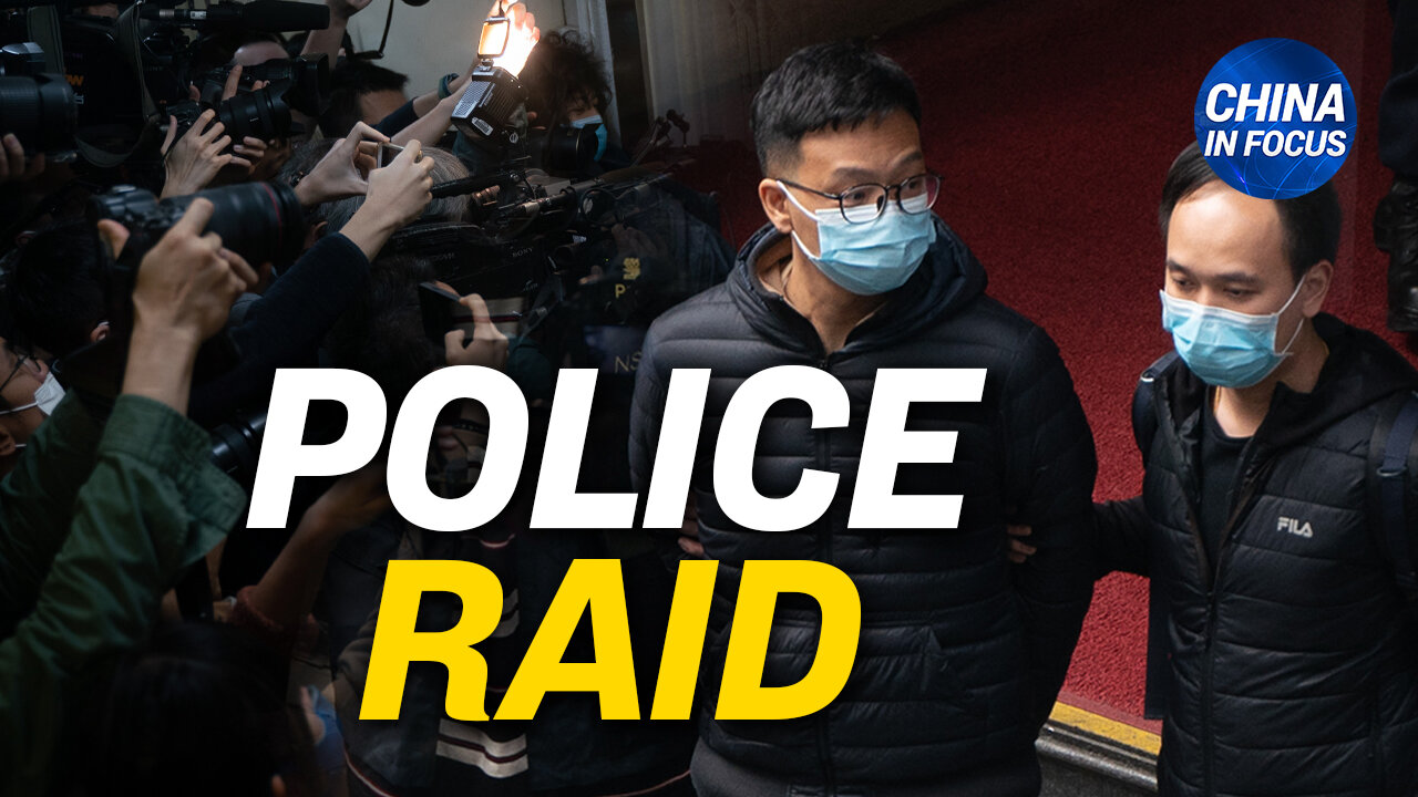 HK pro-democracy media closes after police raid; Coal burning banned in Hebei ahead of Olympics