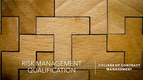 Risk Management Qualification | Online Course