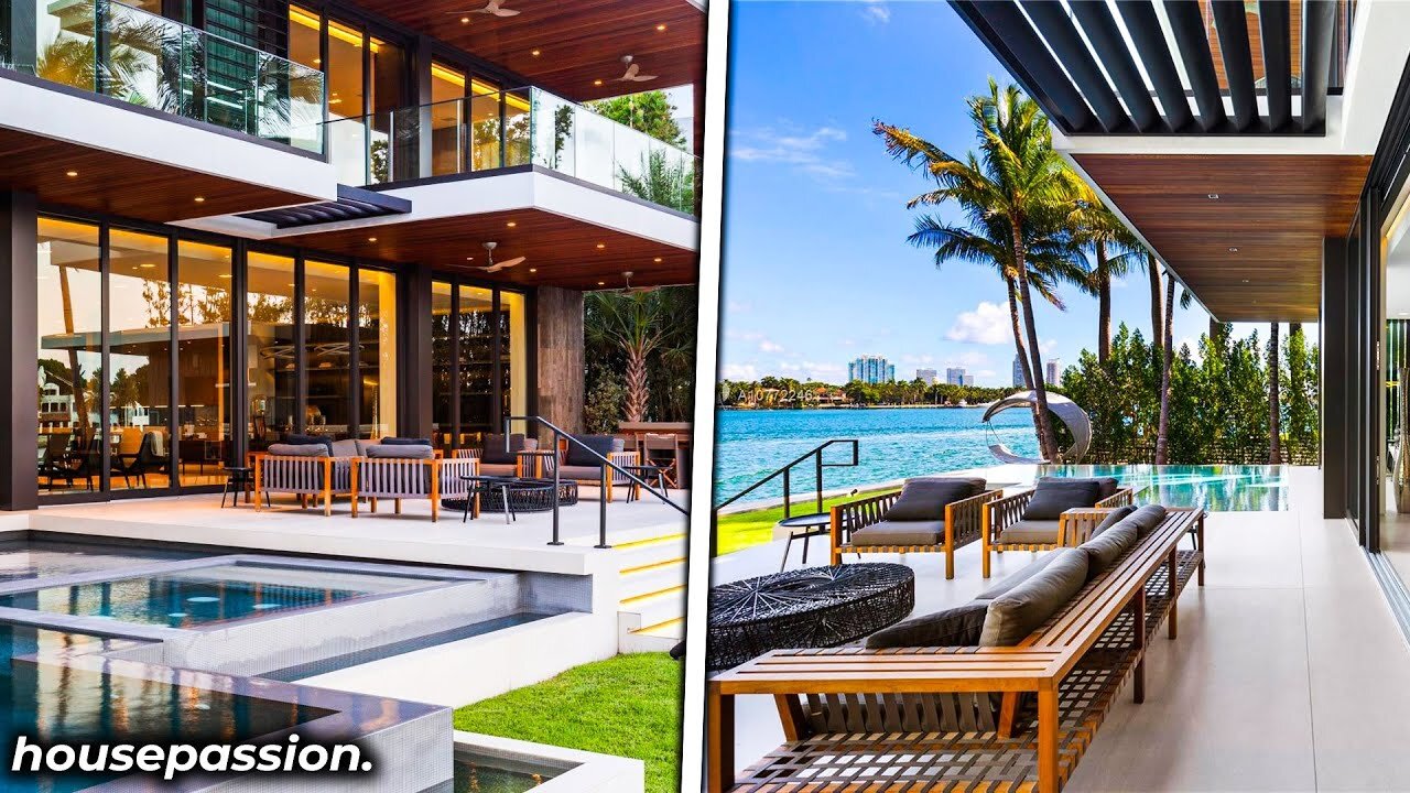 Touring a $24,500,000 Mansion In Miami Beach