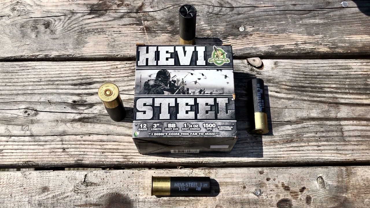 Hevi Steel 12 Gauge 3” 1 1/4 Ounce BB Load - Breakdown